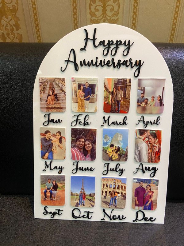 CUSTOMISED ANNIVERSARY FRAME