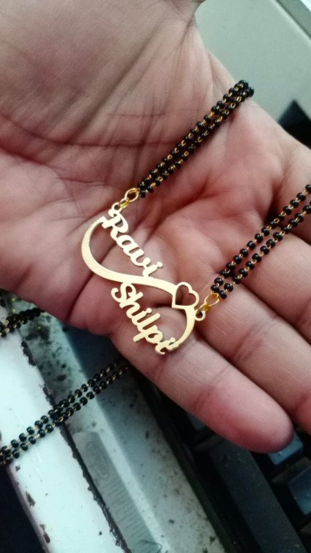 CUSTOMISED NAME MANGALSUTRA